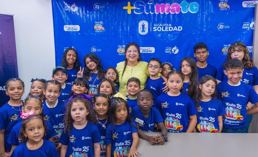 La Alcaldía de Soledad instaló su gabinete infantil en conmemoración del Día de la Niñez