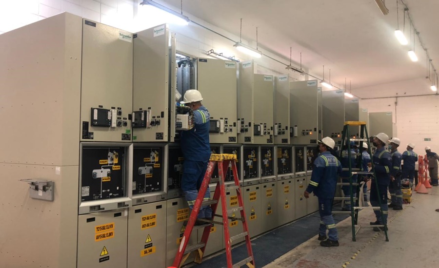 Continuarán obras de modernización de equipos en la subestación Veinte de Julio