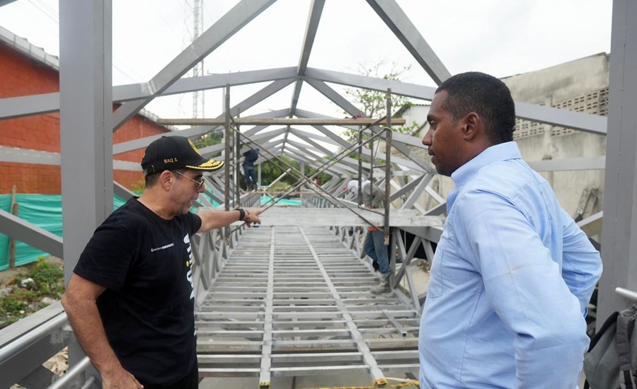 Puente de la Circunvalar se instalará pronto: alcalde Char