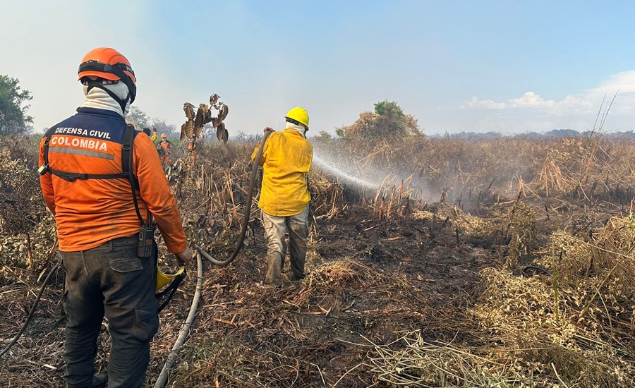 Alcaldía de Barranquilla hace llamado de urgencia al Gobierno nacional y autoridades ambientales de la región para dar fin a quemas en Salamanca