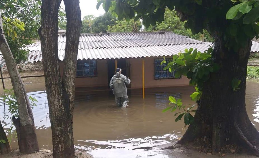 Gobernación prioriza acciones en el sur del Atlántico después de lluvias del fin de semana