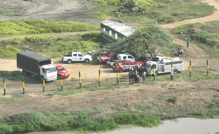 Gobernación del Atlántico confirma que se ha controlado 70 % del incendio en Isla Salamanca