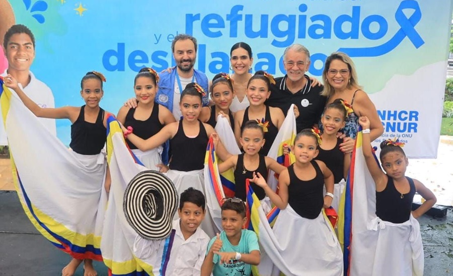 Gobernador Verano acompañó la conmemoración del Día Mundial del Refugiado y Desplazado en Atlántico