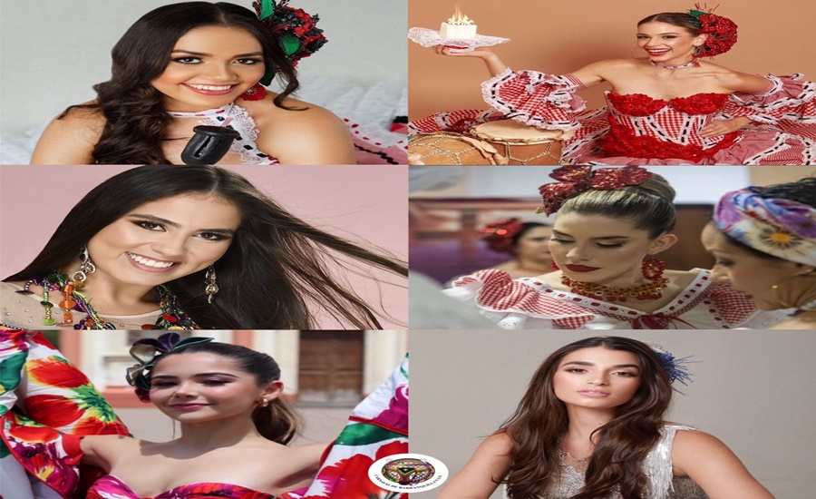 Seis barranquilleras aspiran a Reina del Carnaval de Barranquilla 2025