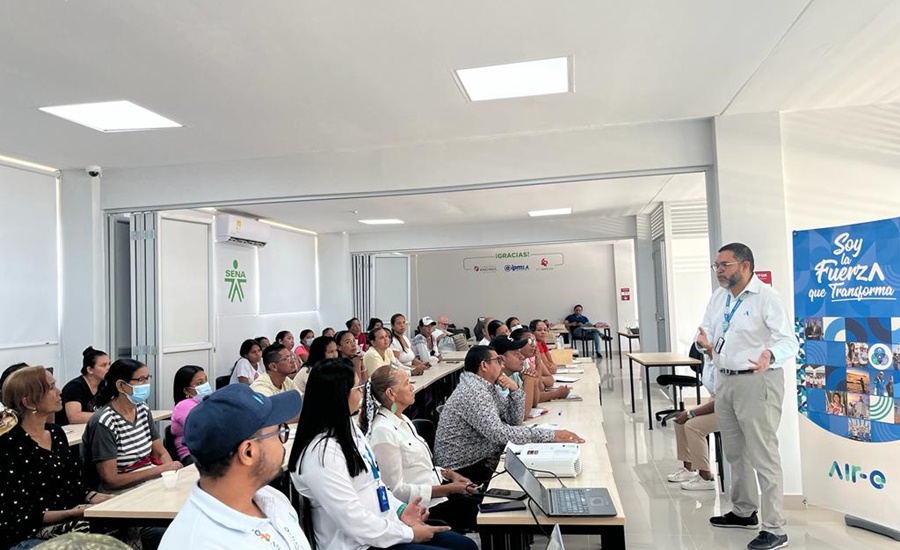 Air-e fomenta la formación de líderes comunitarios de Atlántico, Magdalena y La Guajira