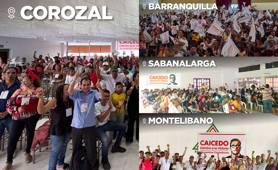 Líderes del Caribe participaron de los Encuentros Ciudadanos ‘Caicedo Camino a la Victoria’ y aportaron sus ideas por la Refundación de Colombia