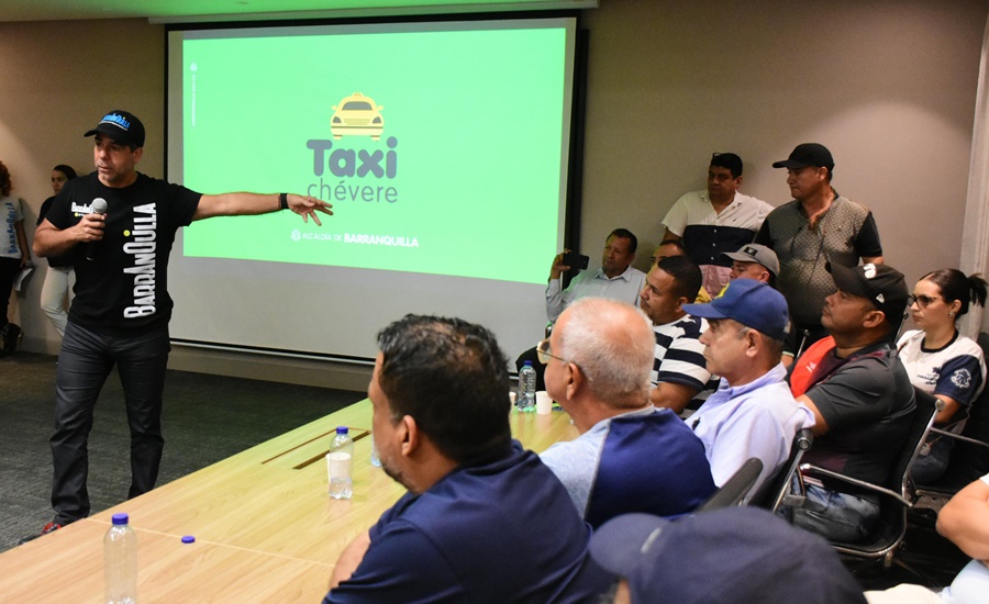 “Con ‘TaxiChévere’, tienes tu propio taxi”: alcalde Char anuncia modelo de financiación para beneficiar al gremio