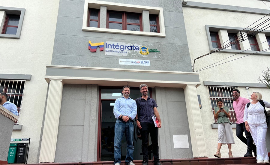 Barranquilla consolida su ruta de atención migrante de la mano del BID y AECID