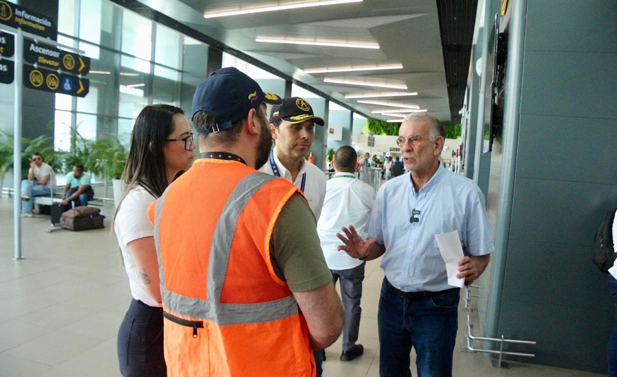 “Celebramos que Aerocivil proyecte inversiones en el aeropuerto por $150.000 millones”: gobernador Eduardo Verano