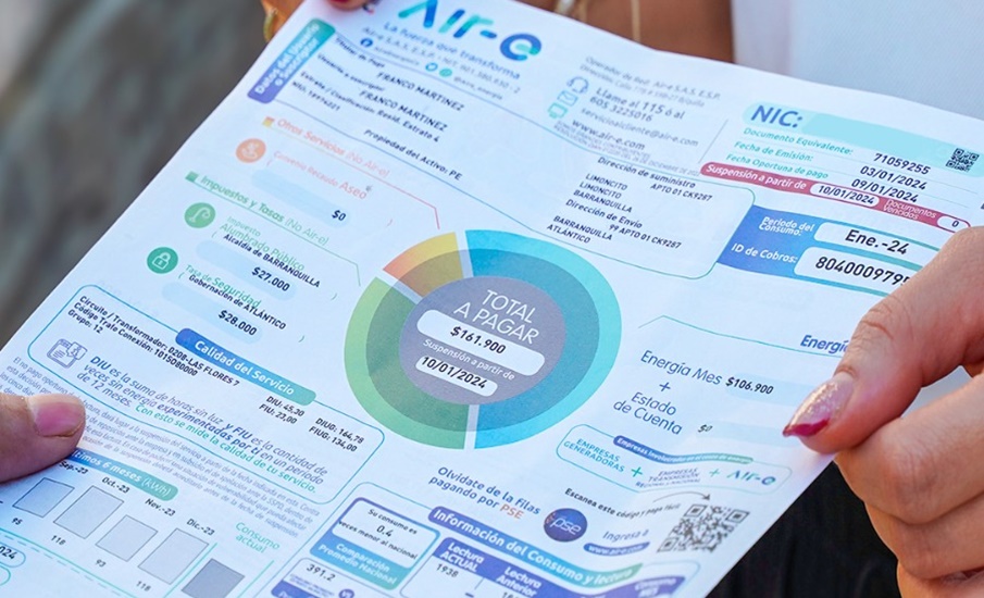 Air-e Intervenida anuncia que la tarifa de energía no presentará incrementos en enero de 2025