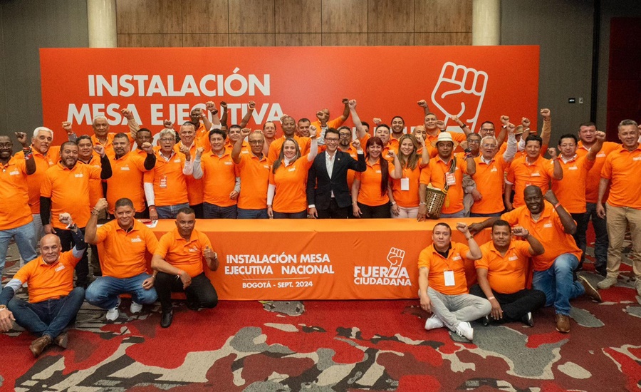 Se instaló en Bogotá la Mesa Nacional de Fuerza Ciudadana de cara a la consolidación del Movimiento en toda Colombia