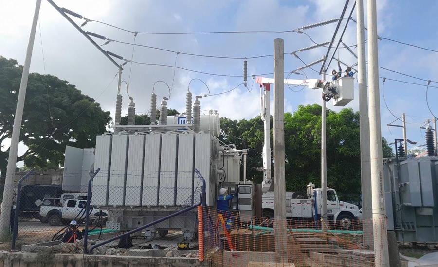 Segunda etapa de trabajos eléctricos en la subestación Flores