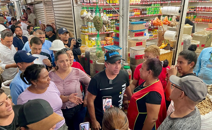 Mercado El Playón será un referente de ciudad: alcalde Char