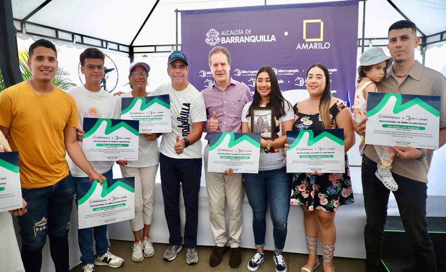 Mi Techo Propio sigue transformando vidas: alcalde Char entrega nuevos apartamentos a beneficiarios del programa