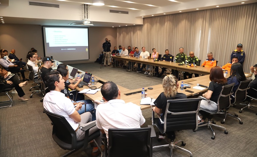 Distrito de Barranquilla alerta sobre lluvias y fuertes vientos por depresión tropical en el Caribe