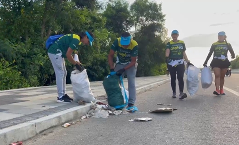 CorrEco, la carrera donde se corre y recoge basura, llega a Barrio Abajo