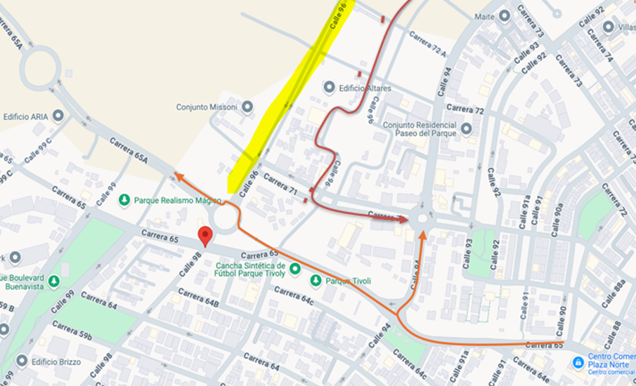 Por circuito en bicicletas, cierres de vías este domingo 15 de diciembre en Barranquilla