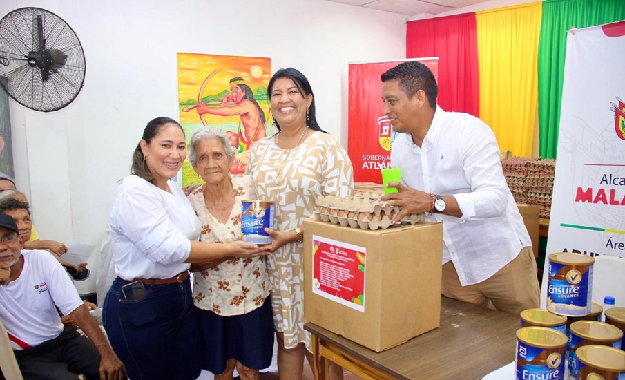 Malambo impulsa el bienestar de los adultos mayores con apoyo de la Gobernación del Atlántico