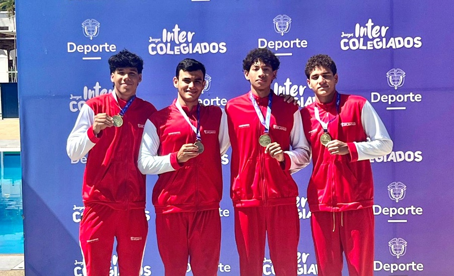 Excelente participación del Atlántico en la final Nacional de los Juegos Intercolegiados