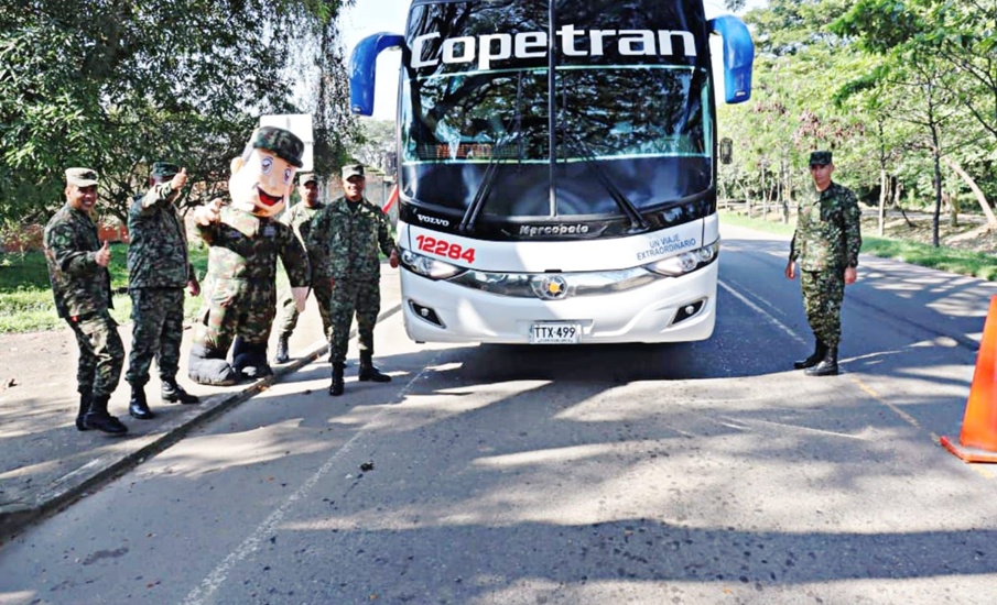 Cerca de 2.000 soldados garantizarán un viaje seguro en las vías de la región Caribe de Colombia