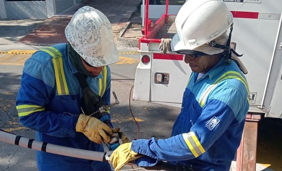 Trabajos eléctricos en el circuito Atlántico