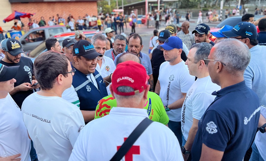 Distrito de Barranquilla garantiza operación logística y dispositivos de seguridad para la Guacherna