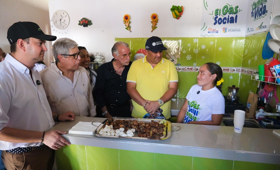 Ecopetrol, Gobernación de Atlántico y Gases del Caribe llevarán Gas Social a 4.000 familias de 13 municipios
