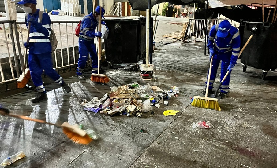 Más de 1.600 operarios de Aseo de Triple A se encargarán de la limpieza de Barranquilla durante el Carnaval 2025