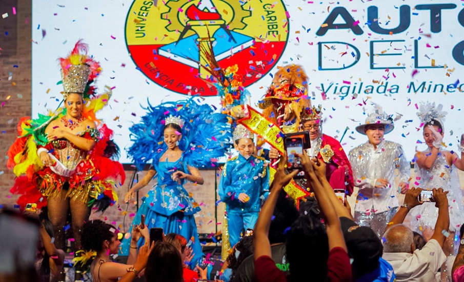 Uniautónoma vistió de cultura y tradición a las Monarquías del Carnaval de Barranquilla