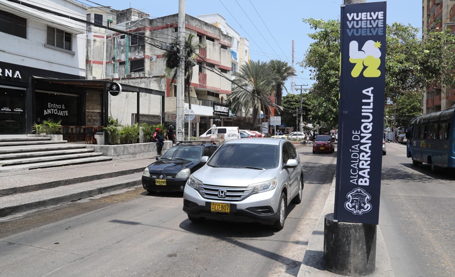 ¡La calle 72 se renueva y renacerá como la avenida Shakira!: alcalde Char