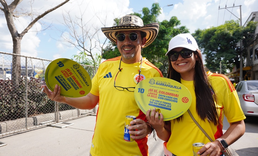 Por partido de la Selección Colombia establecen medidas de movilidad para este martes 25 de marzo en Barranquilla