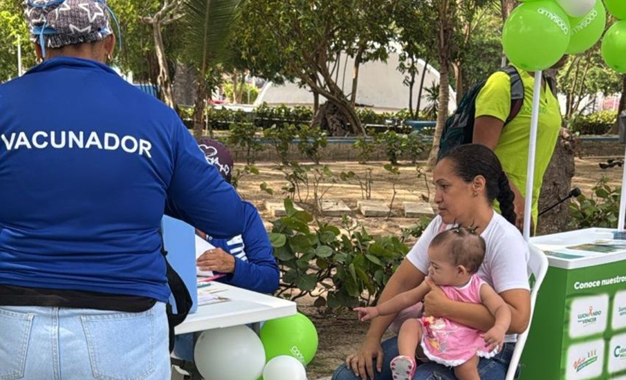 Barranquilla, al día con las vacunas por la salud de gente