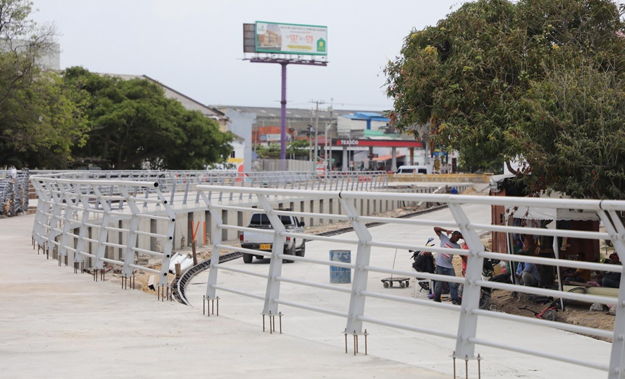 «Terminamos de tapar la segunda fase del Malecón de Rebolo para darle paso a una nueva etapa de este gran proyecto”: alcalde Char