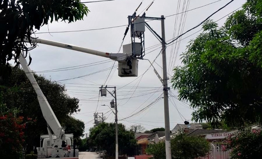 Adecuaciones eléctricas en sectores del centro de Barranquilla