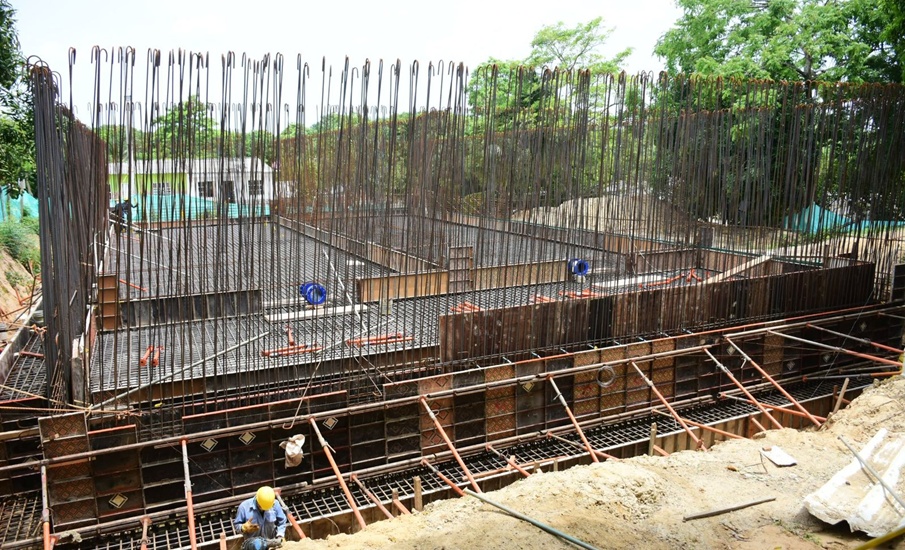 En un 50% avanzan obras de tanque semienterrado en El Concorde