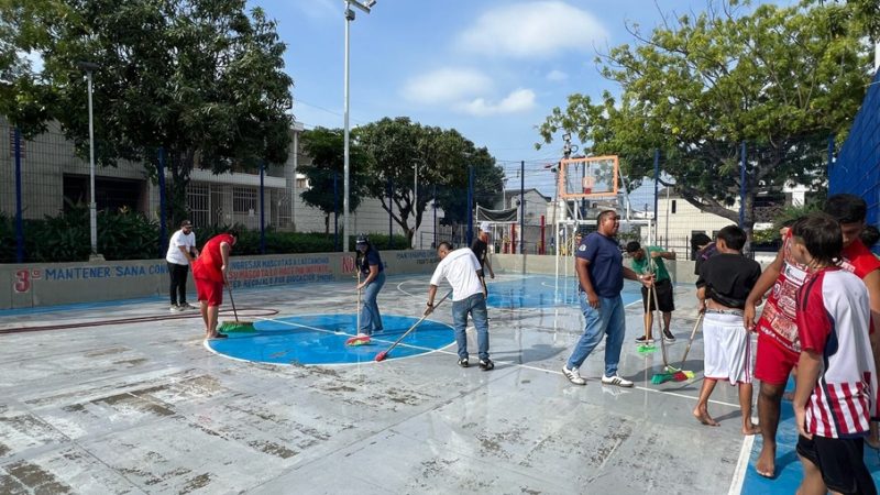 Convivencia conquistada: comunidad de Conidec sella alianza y se une por el disfrute de sus espacios recreativos