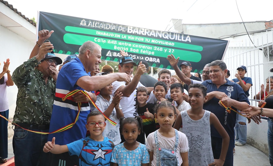 La transformación local de Barranquilla avanza con más mejoramientos de vivienda y vías que dignifican e inspiran