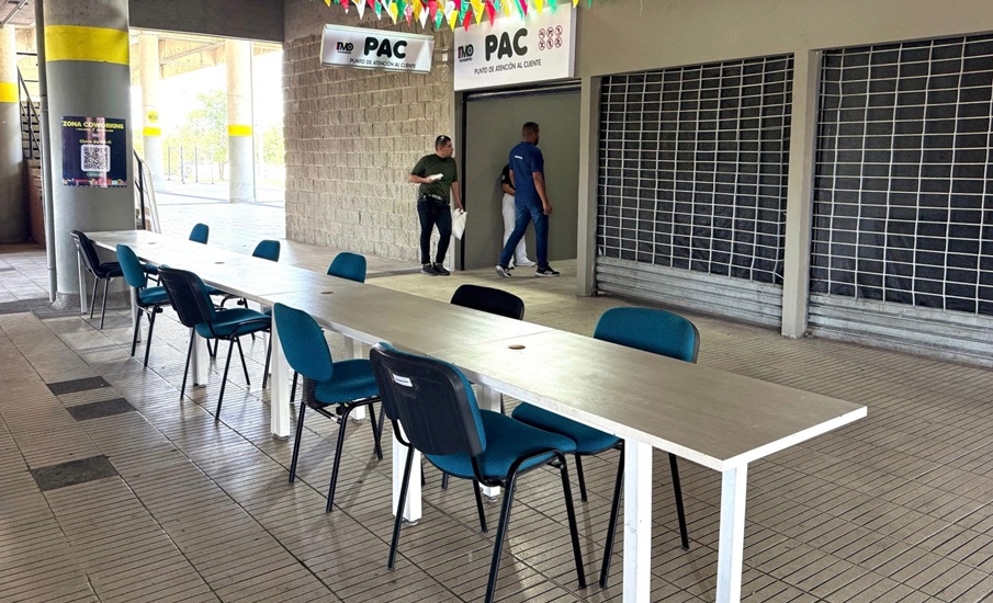 Transmetro habilita nuevo Punto de Atención al Cliente en el Portal de Soledad