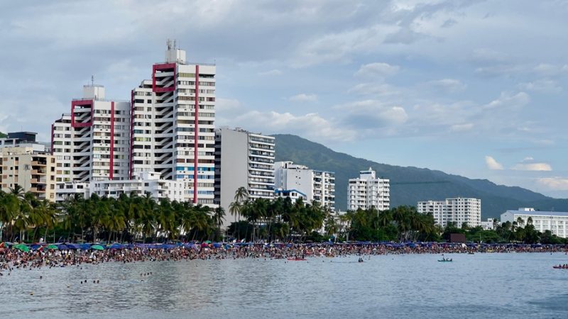 Turismo en Santa Marta y el Magdalena aumentó durante temporada de mitad de año