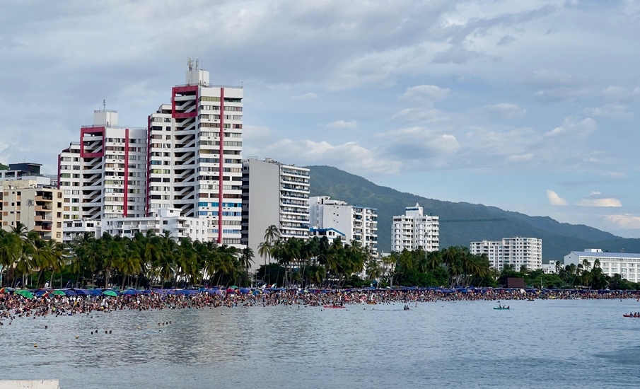 Turismo en Santa Marta y el Magdalena aumentó durante temporada de mitad de año