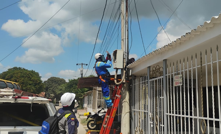 Air-e Intervenida ejecutará obras eléctricas preventivas en sectores del barrio San Francisco