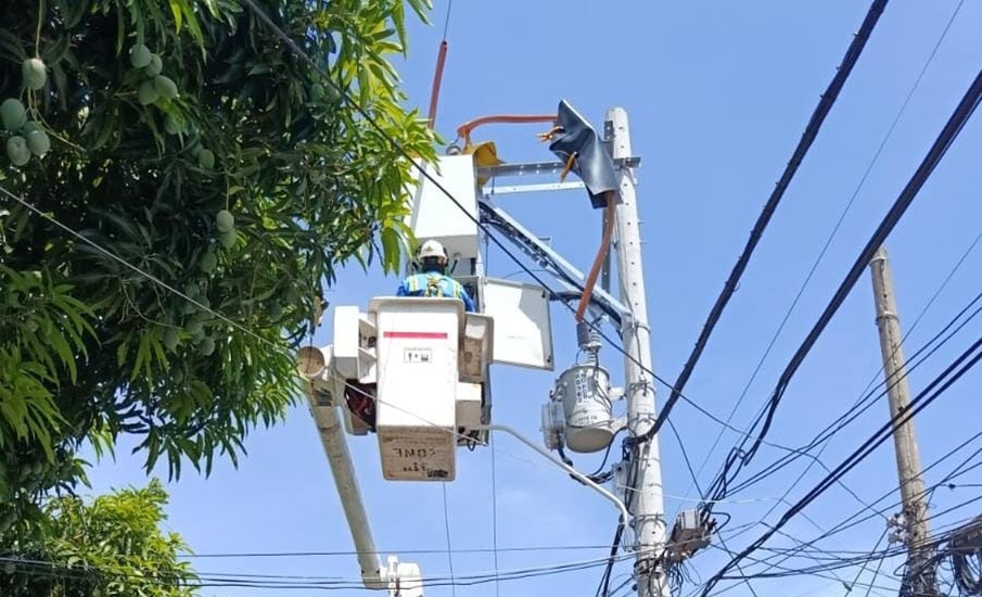Obras de mantenimiento en sectores del barrio Altos del Limón en Barranquilla