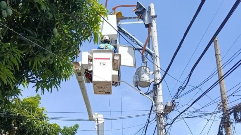 Adecuación de redes eléctricas en el barrio Vista Hermosa de Soledad