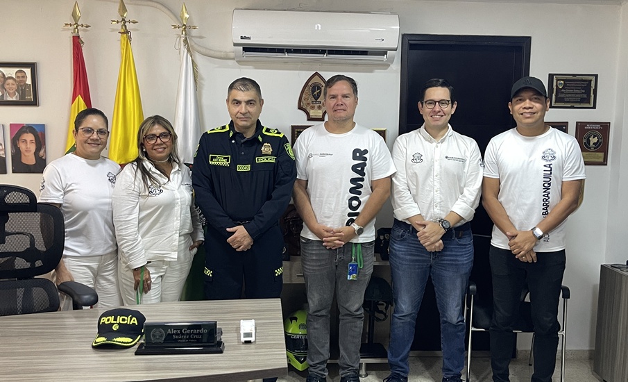 Distrito y Policía Metropolitana fortalecen alianza por una ‘Barranquilla Limpia y Linda’