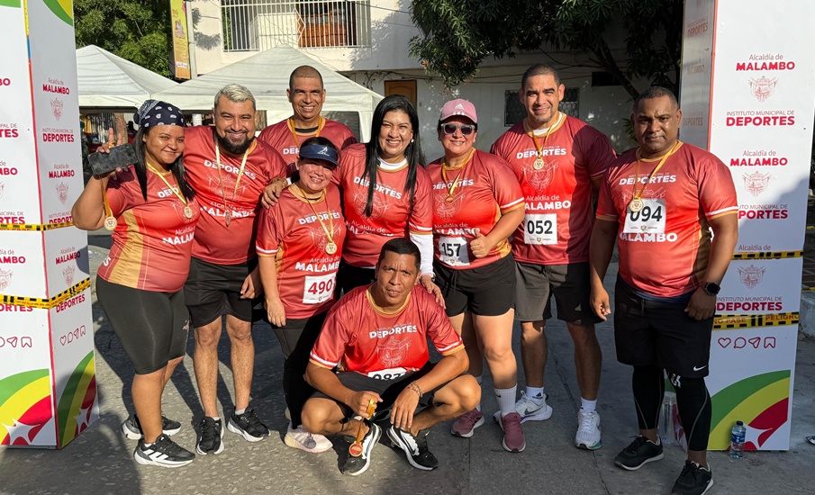 Con más de 600 corredores, Malambo vivió la Carrera Santa María Magdalena 2025