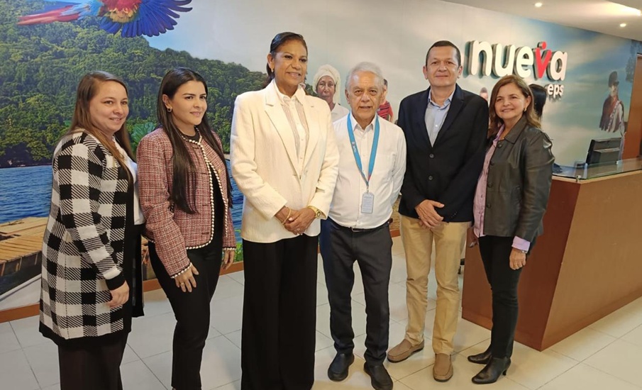 Gobernadora de Sucre y nuevo interventor de Nueva EPS acuerdan agenda conjunta para fortalecer la red hospitalaria del departamento