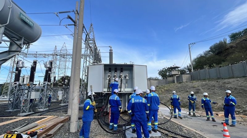 50 mil familias en Santa Marta beneficiadas con nuevo transformador en la subestación Libertador