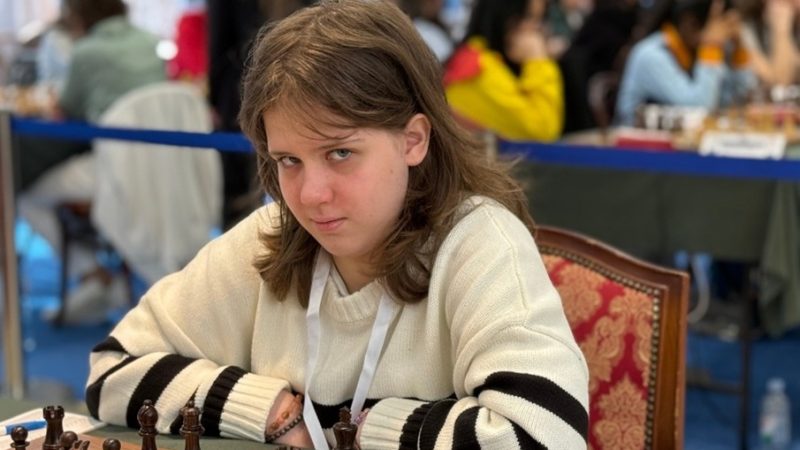 Rusa Anna Shukhman, campeona mundial sub-20, atracción en Olimpiada de Ajedrez en Barranquilla