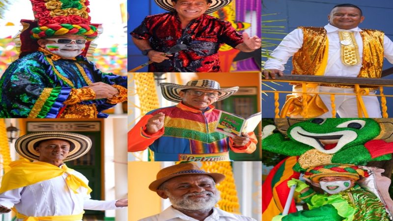 Siete carnavaleros aspiran a ser Rey Momo del Carnaval de Barranquilla 2026