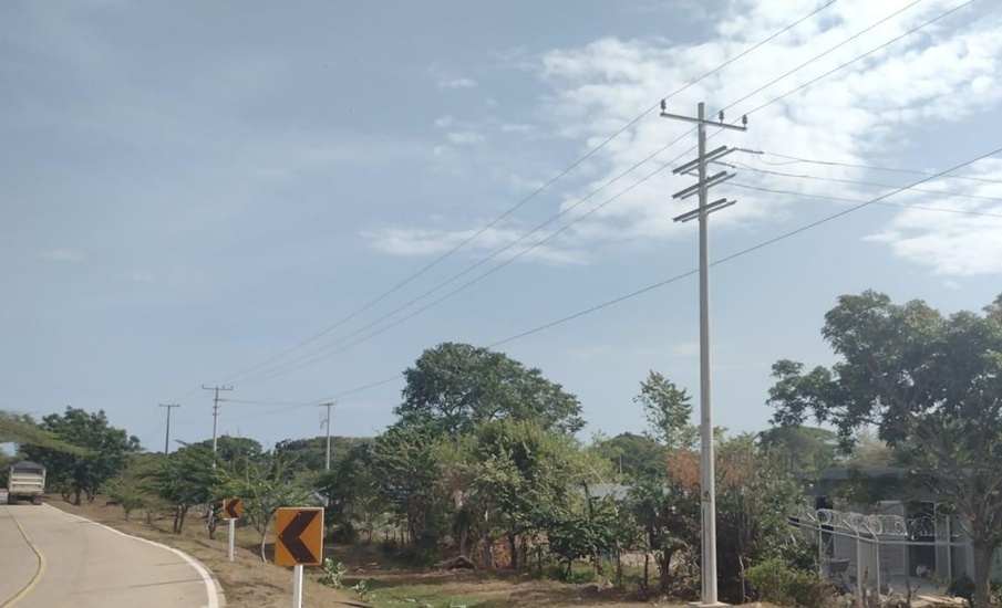 Labores de poda de Air-e Intervenida en Repelón